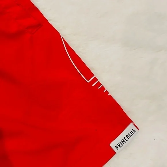 Adidas Primeblue FTO Men’s Red Swim Shorts Size Small - Picture 6 of 13